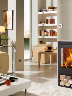 Estufa de Leña PANADERO CORAL 3V EcoDesign