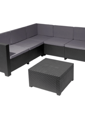 Conjunto de Jardín Oasis Grafito