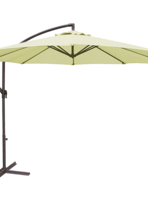 Parasol lateral de alumnio con toldo de 3 m