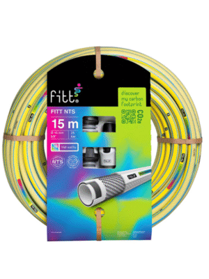 Manguera de riego FITT NTS Yelow Plus con accesorios